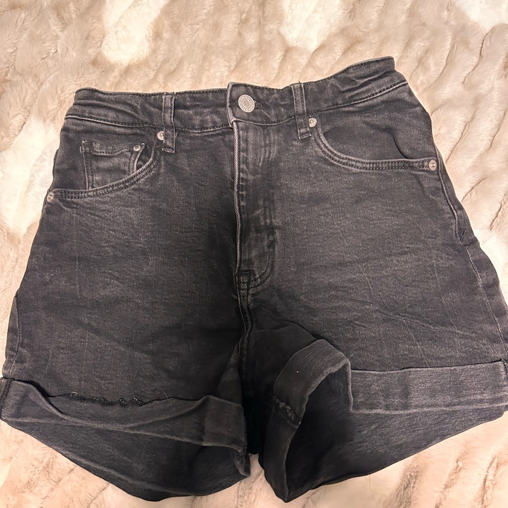 H&M Dark Gray Jean Shorts